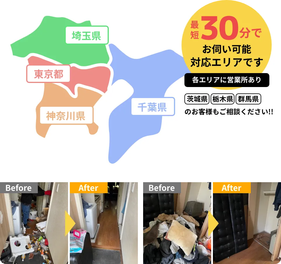 不用品回収エリア